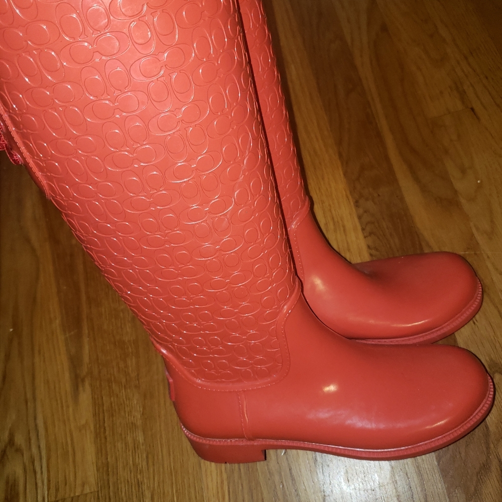 Coach Rainboots